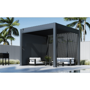 3x3 m Bioklimatikus alu Pergola