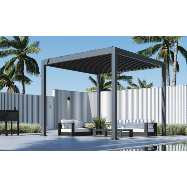 3x3 m Bioklimatikus alu Pergola - Image 2