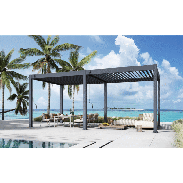 3x6 m Bioklimatikus alu Pergola - Image 5