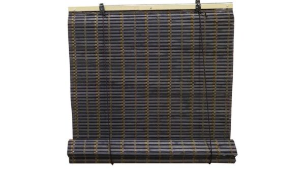 Bambusz árnyékoló széles sötét barna 60x160