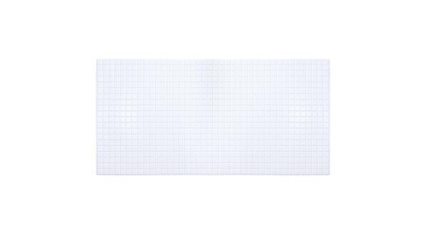 Dekor PVC falpanel fehér mozaik