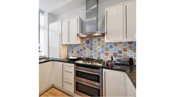 Dekor PVC falpanel Patchwork mintás - Image 2