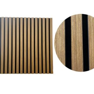 Akusztikus falpanel falra és mennyezetre 60x60 cm Teak