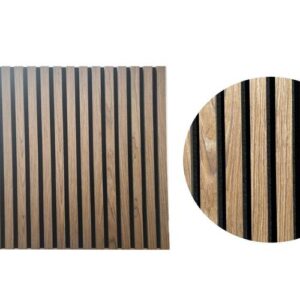Akusztikus falpanel falra és mennyezetre 60x60 cm Dió