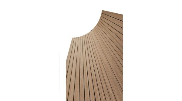 Flexi akusztikus falpanel Teak 240x60x0,8 cm - Image 3