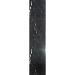 SPC falpanel kőhatású márvány fekete 280x60x0,4 cm