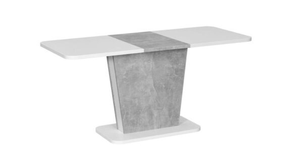 Calypso bővíthető asztal Beton szürke - fehér - Image 2