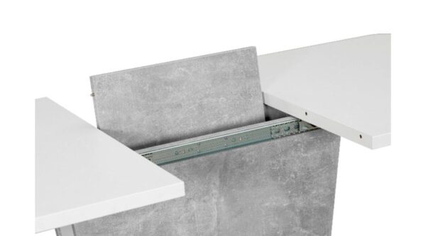 Calypso bővíthető asztal Beton szürke - fehér - Image 3