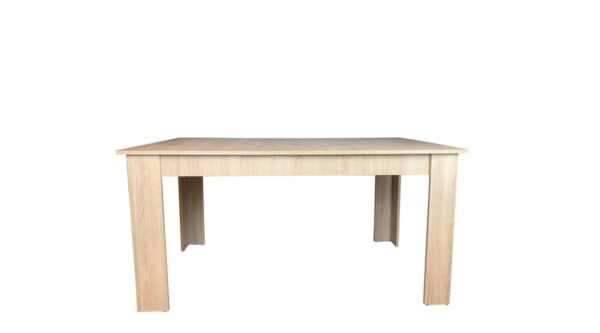 Astoria étkező asztal 150x90 cm fehér tölgy