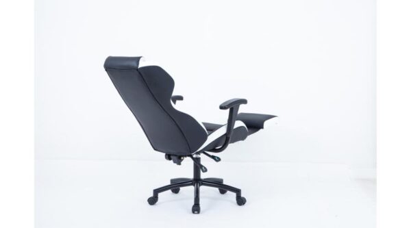 US 77 Kronos prémium vezetői forgószék fekete-fehér - Image 5