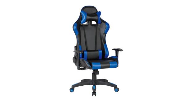 Gamer szék Silverstone fekete-kék