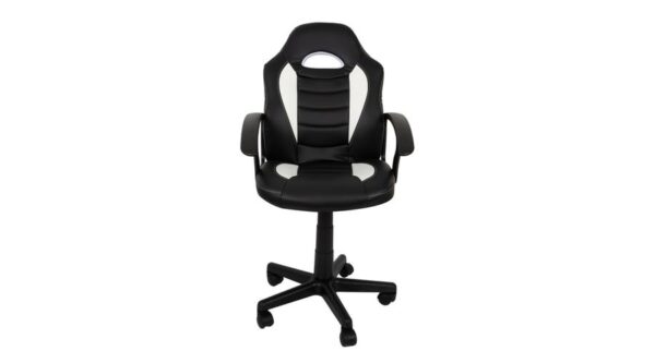US 92 Euro gamer szék fekete-fehér - Image 2