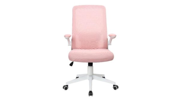 US 133 mesh forgószék RK-851WT pink - Image 3