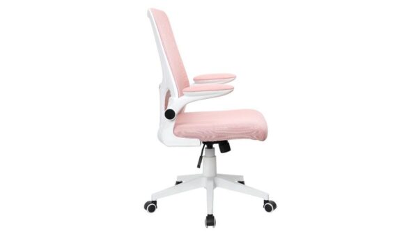 US 133 mesh forgószék RK-851WT pink - Image 4